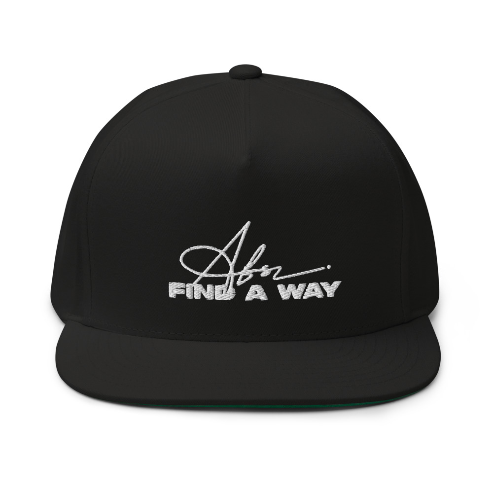 Find A Way by Andrew Sweitzer - Hat White Logo