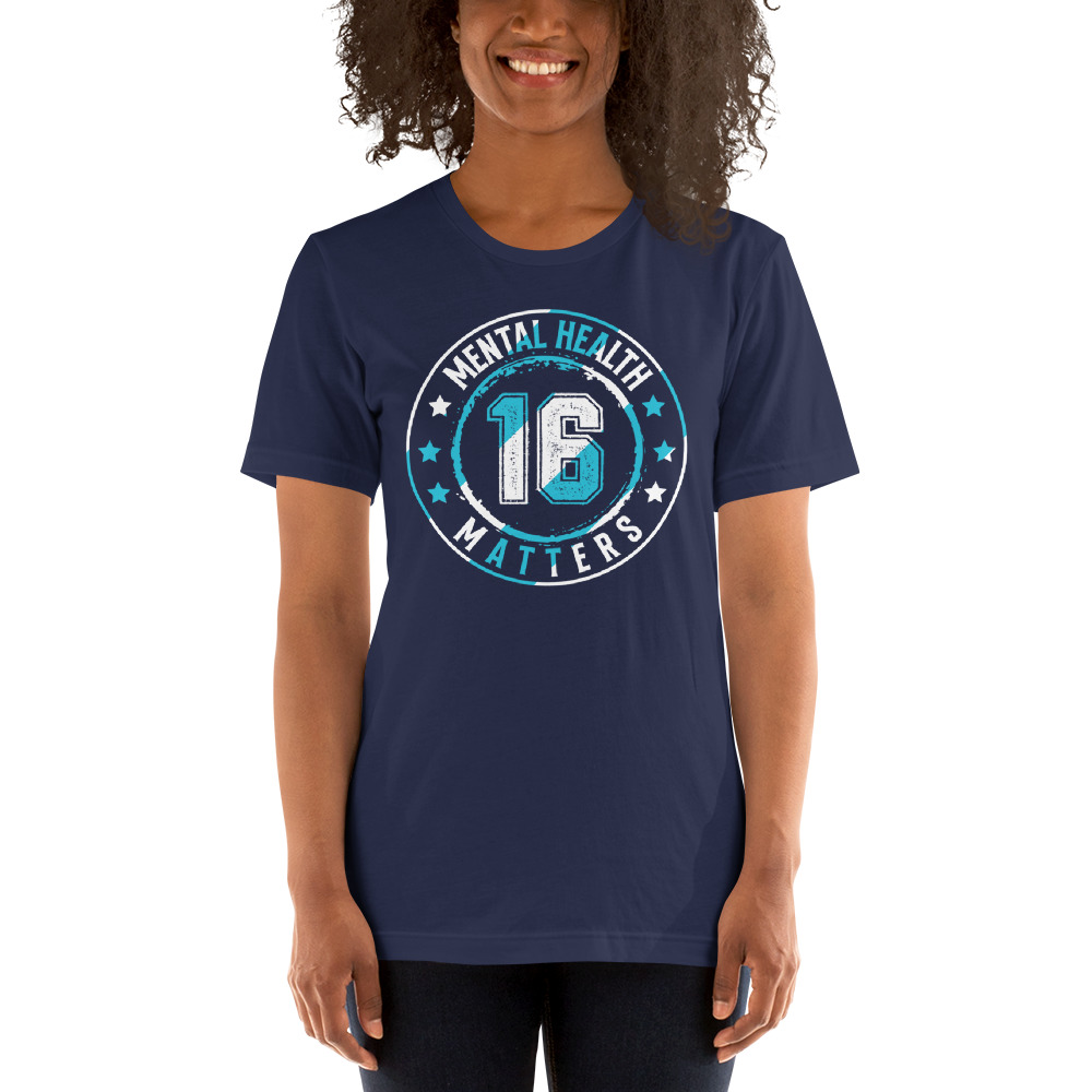 "tal Health Matters" by Chloe Dupuis - T-Shirt, Light Logo
