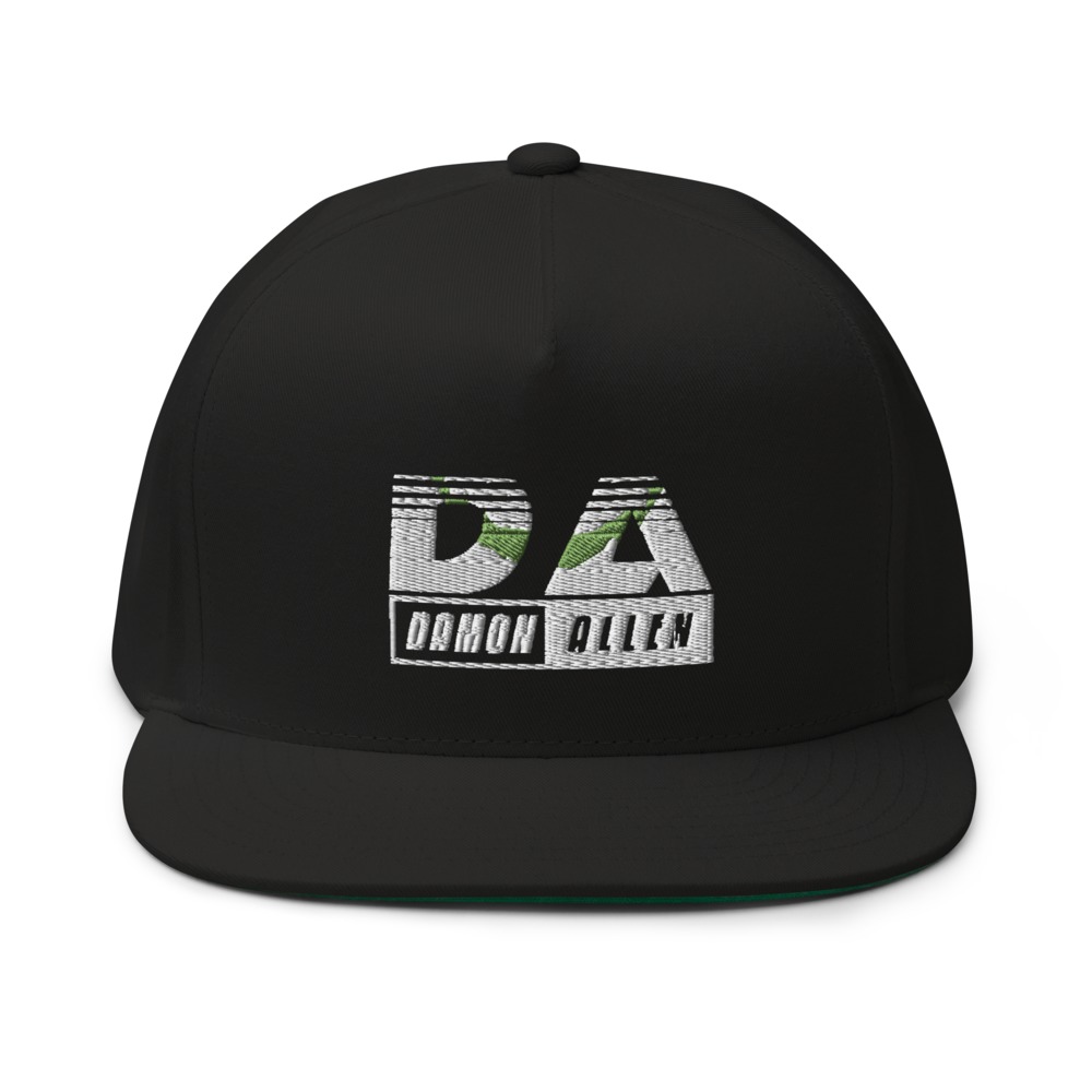 Damon Allen Hat, Light Logo with Green