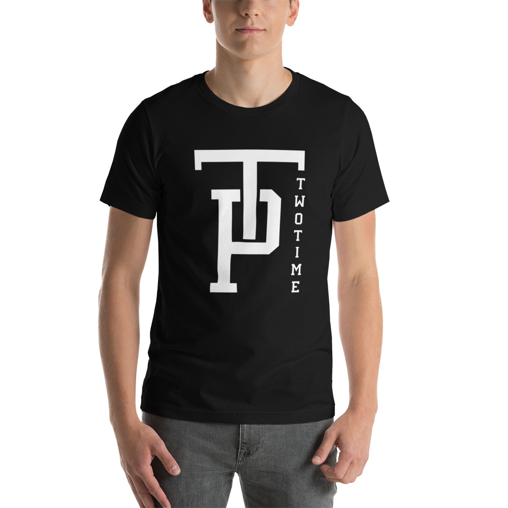 "TwoTime" by Taylor Powell - Shirt, White Logo