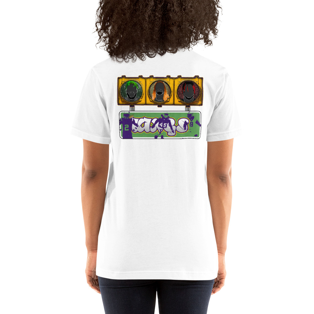 'LSU Kings Stoplight' by Kwon Alexander x MAWI, Tee on MILLIONS 'LSU Kings Stoplight' by Kwon Alexander x MAWI, Tee