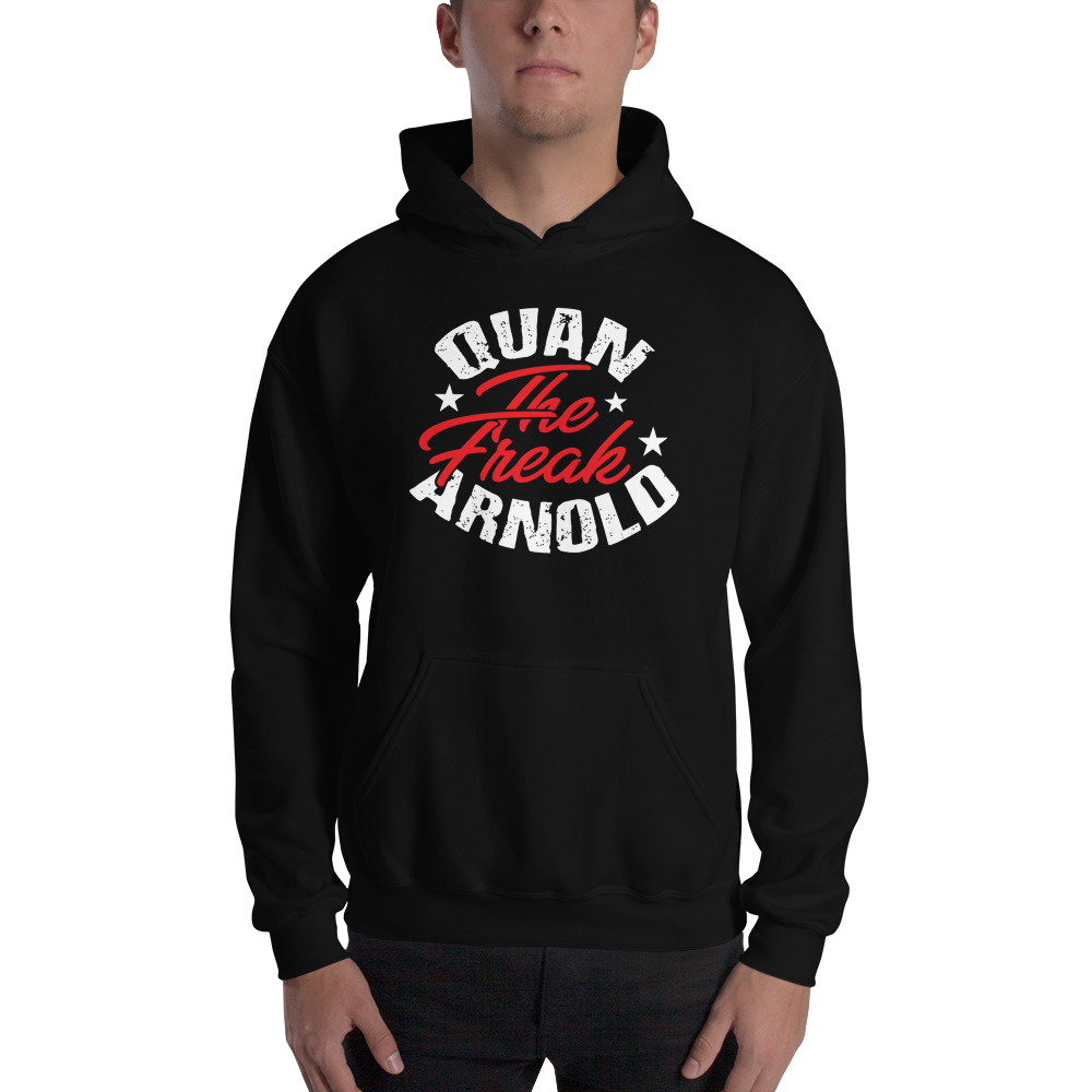 “the freak” Quan Arnold Hoodie, White Logo