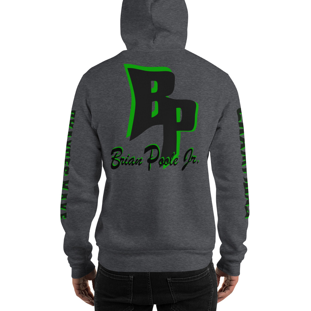 Brian Poole Jr. "The World Is Yours" by MAWI, Men's Hoodie, Grey