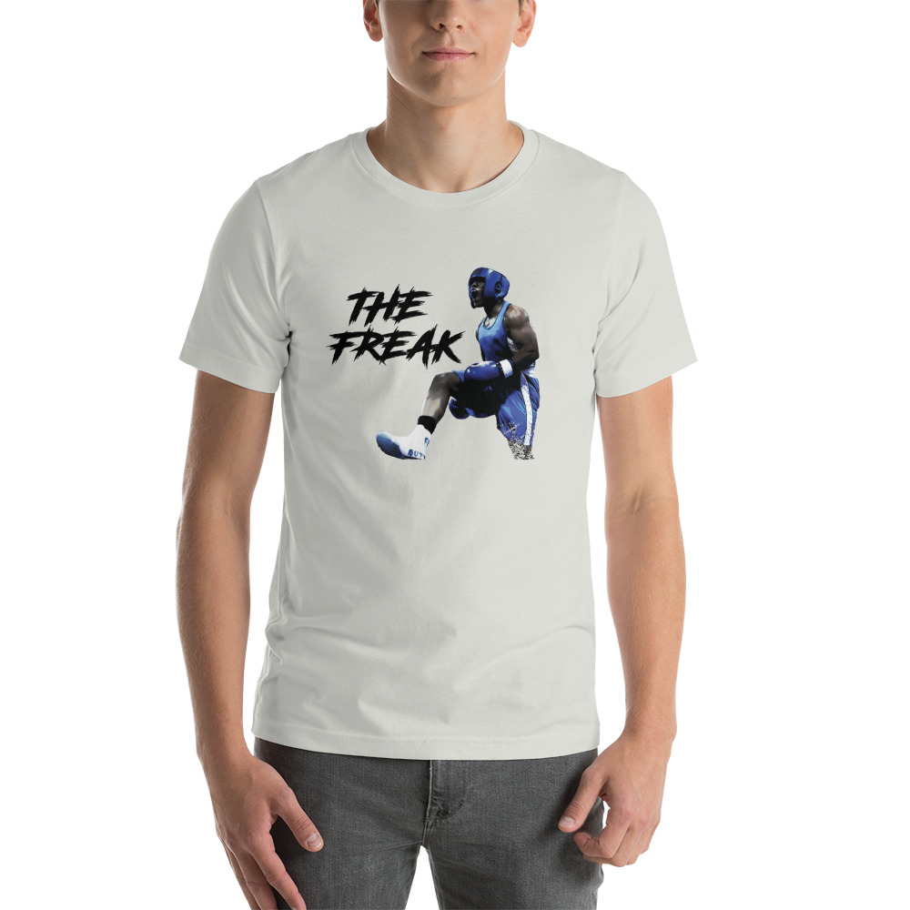  LIMITED EDITION “The Freak” Quan Arnold Men's T-Shirt, Black Logo