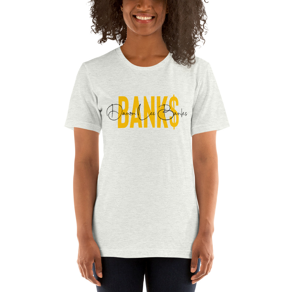 "Banks" by Davon Danks - Shirt, Black Logo