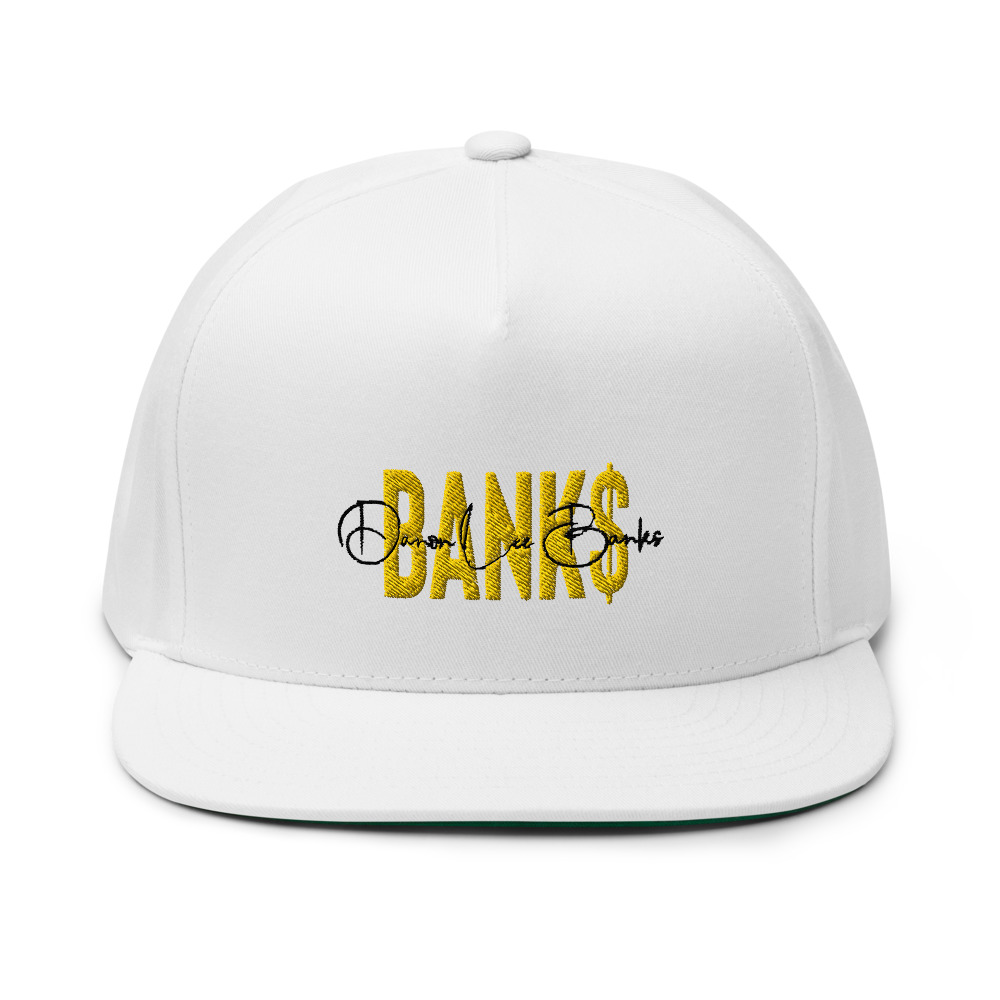 "Banks" by Davon Danks - Hat, Black Logo
