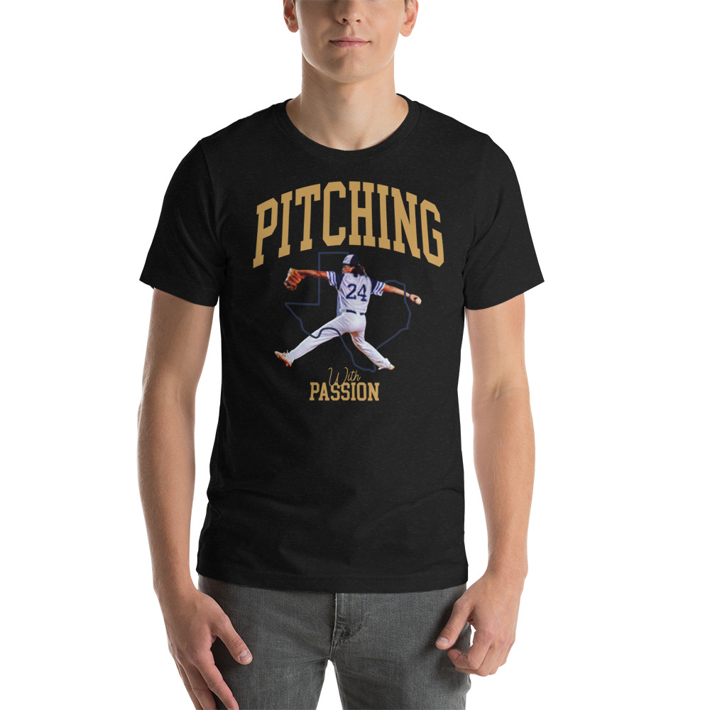 Pitching was Passion by Zachary Love T-Shirt