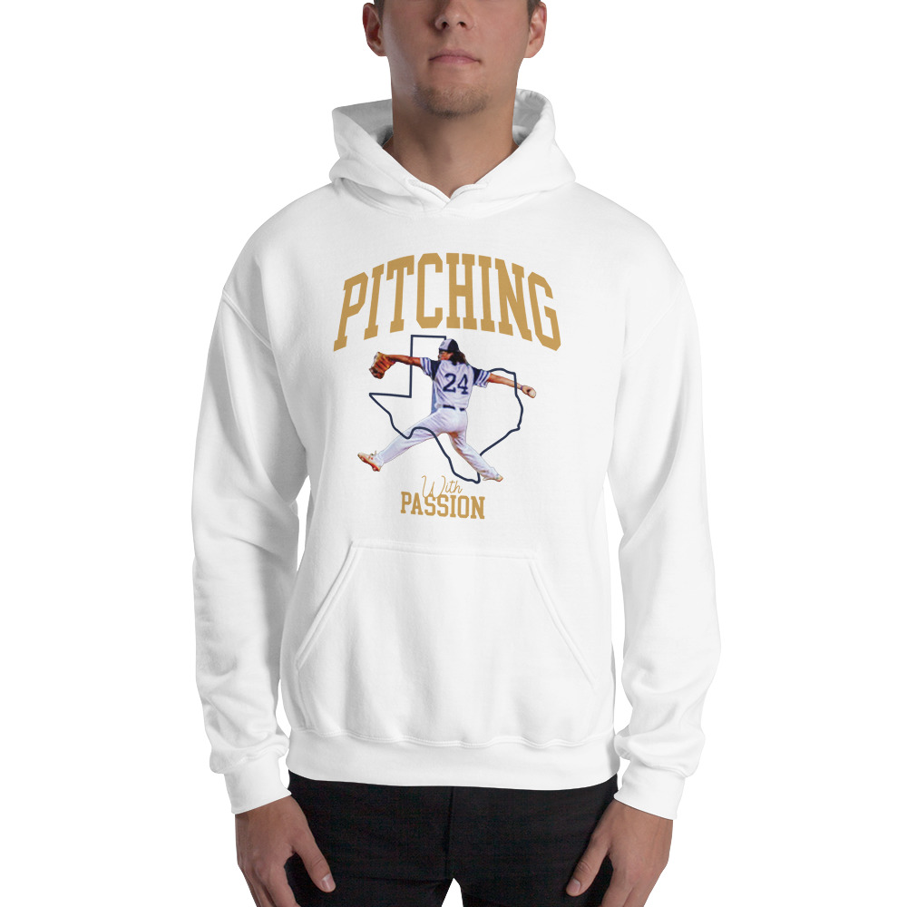 Pitching was Passion by Zachary Love Hoodie