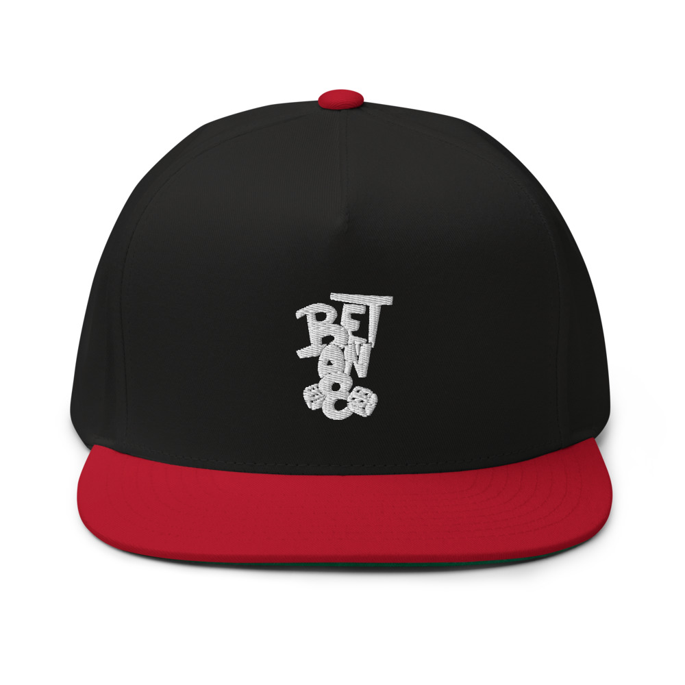 Bet on 8 Kemore Gamble Hat, White Logo