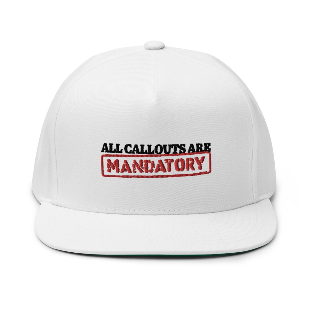 All Callouts Are Mandatory by David Sparks, Hat, Black Logo