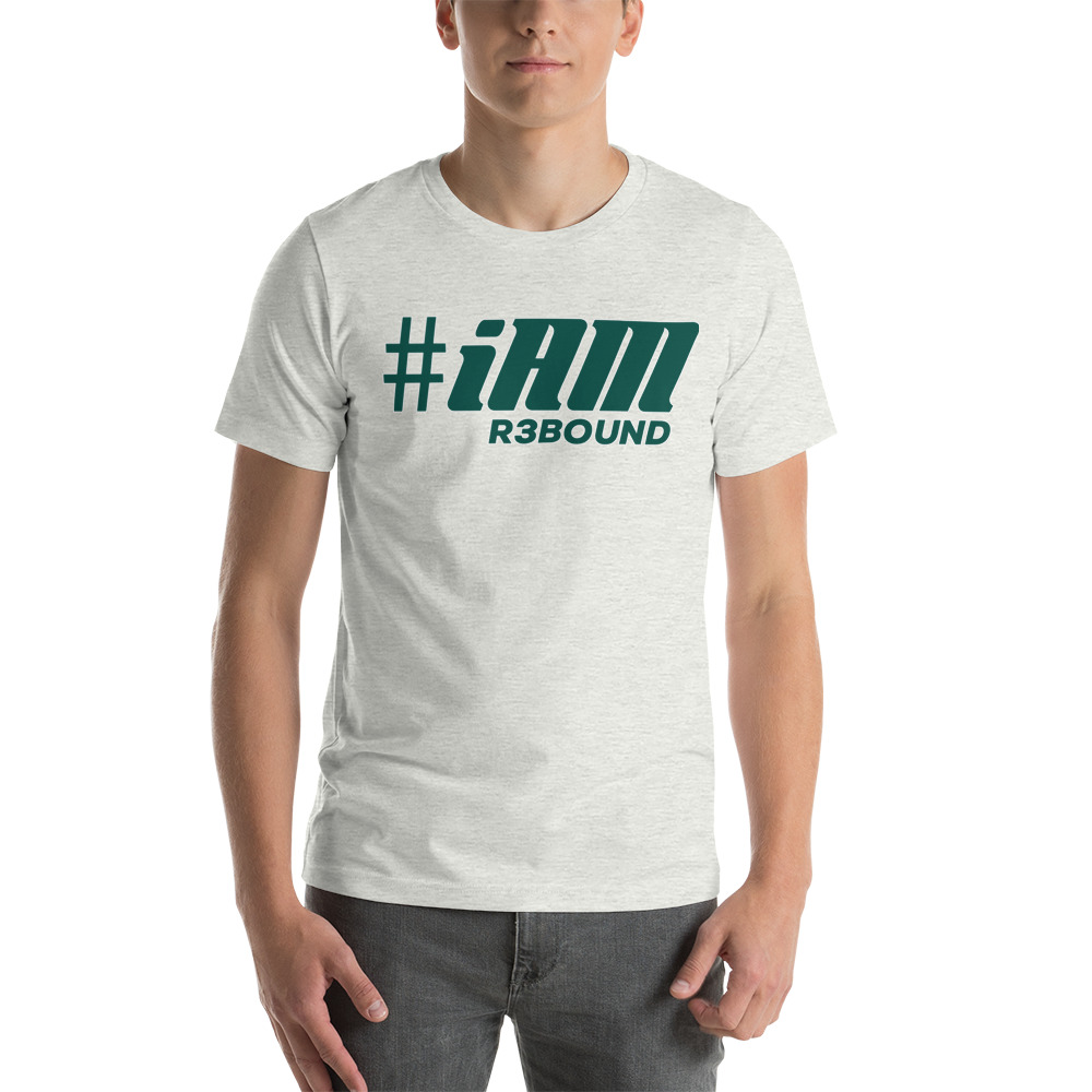 #iAM R3BOUND by Trudy Walker T-Shirt, Green Logo