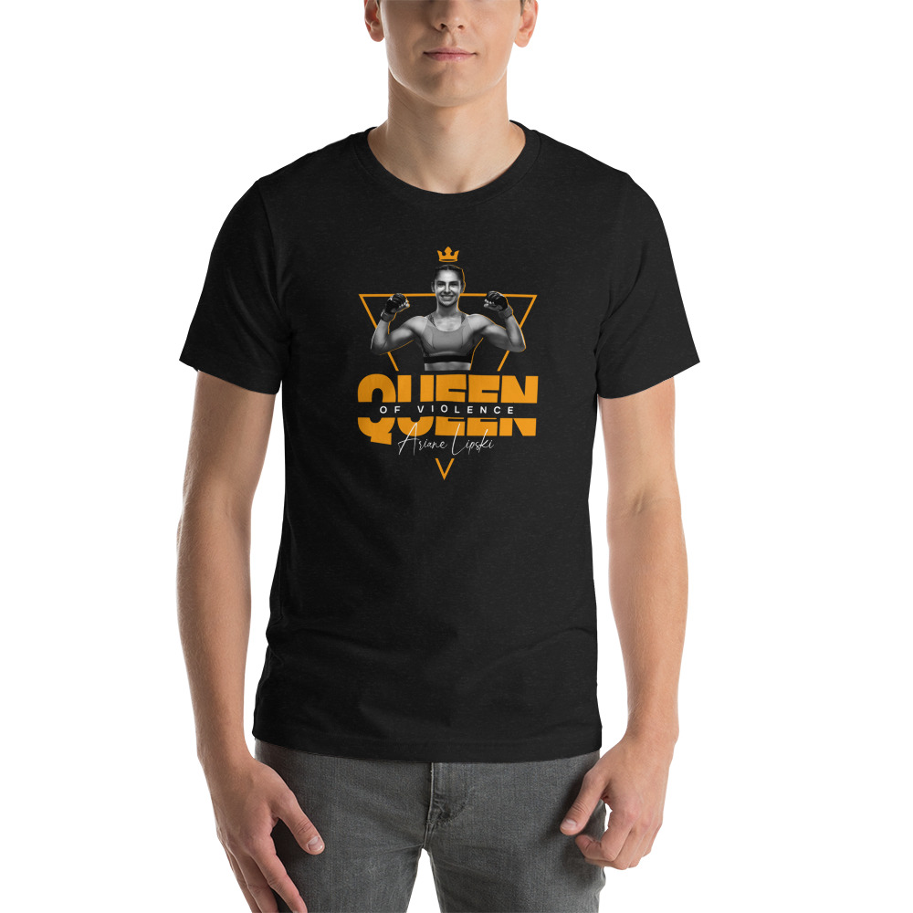 Queen of Violence Ariane Lipski T-Shirt, White Logo