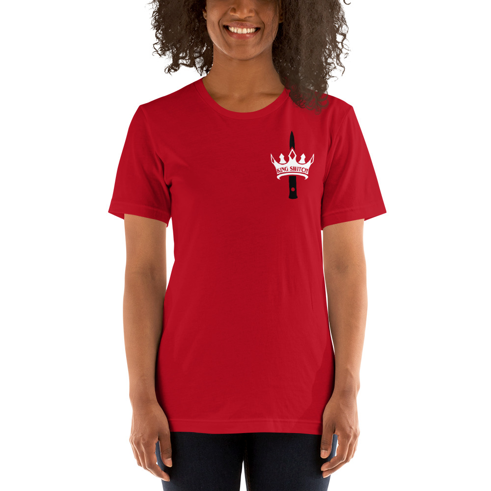 Jay White "King Switch" by MAWI, Tee, Red