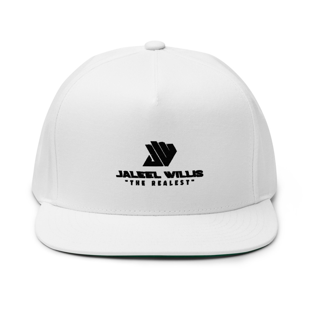 The Realest by Jaleel Willis Hat, All Black Logo