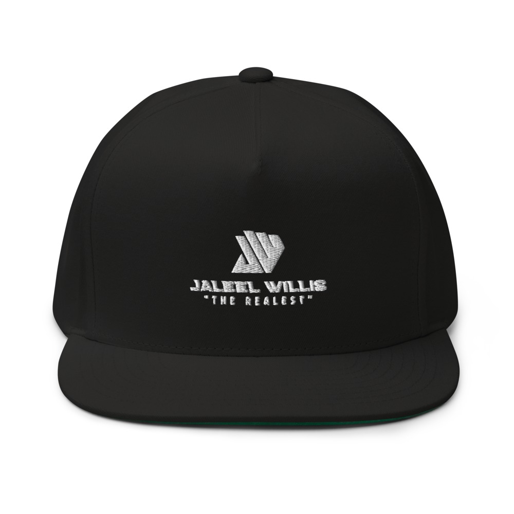 The Realest by Jaleel Willis Hat, All White Logo