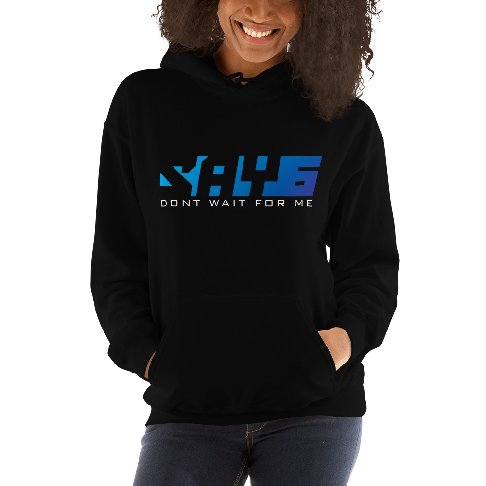 "Say6" by Jamar Richardson Hoodie, White Logo