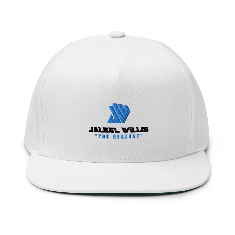 The Realest by Jaleel Willis Hat, Blue Logo