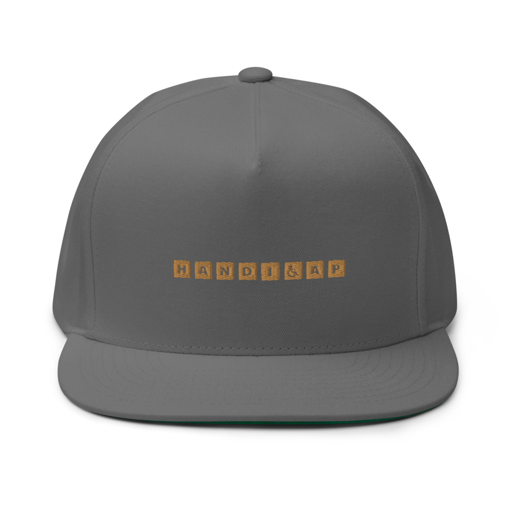 "HANDICAP" by Timothy Ruffino Hat, Gold Logo