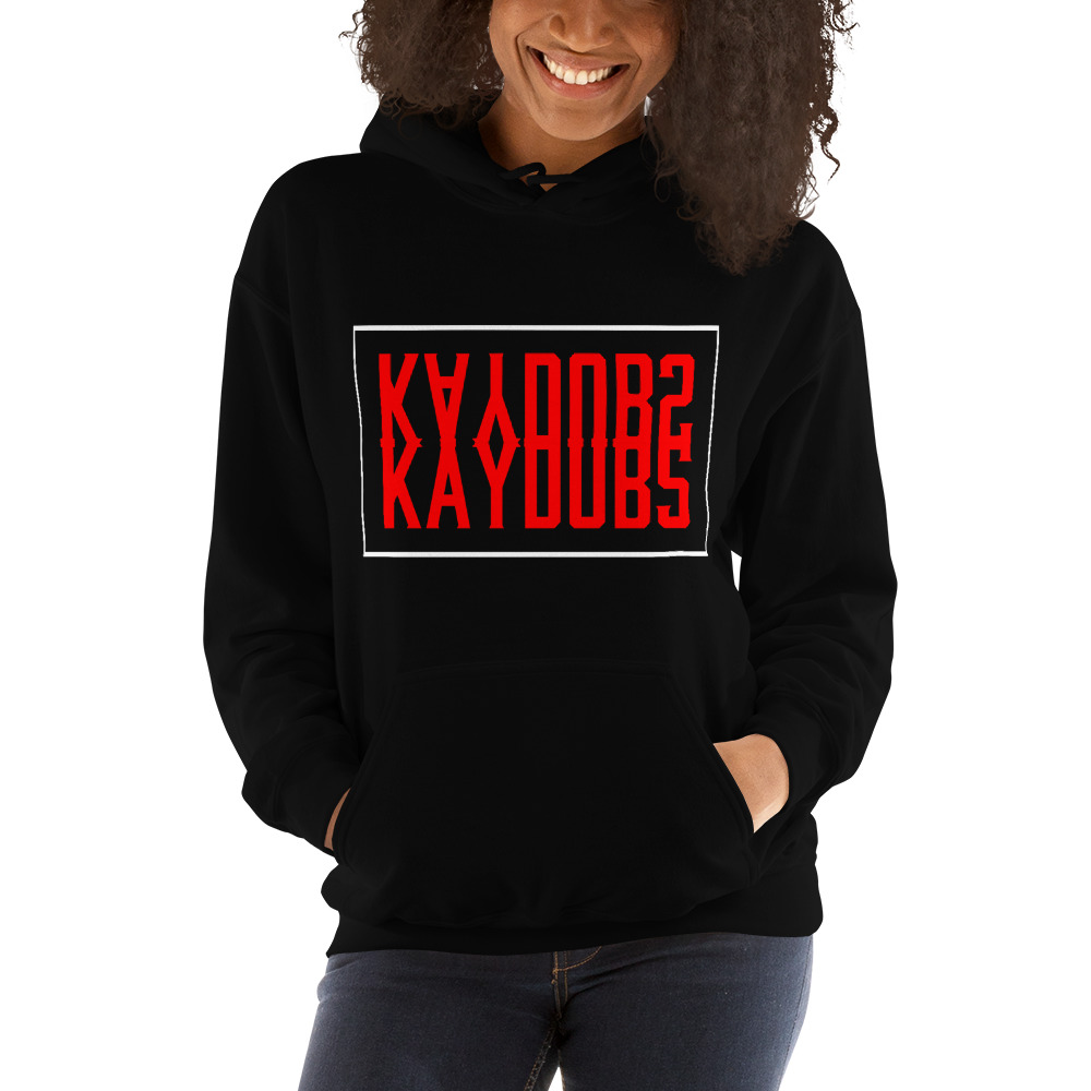 "KAYDUBS" by Kayla Wypasek Hoodie, White Logo