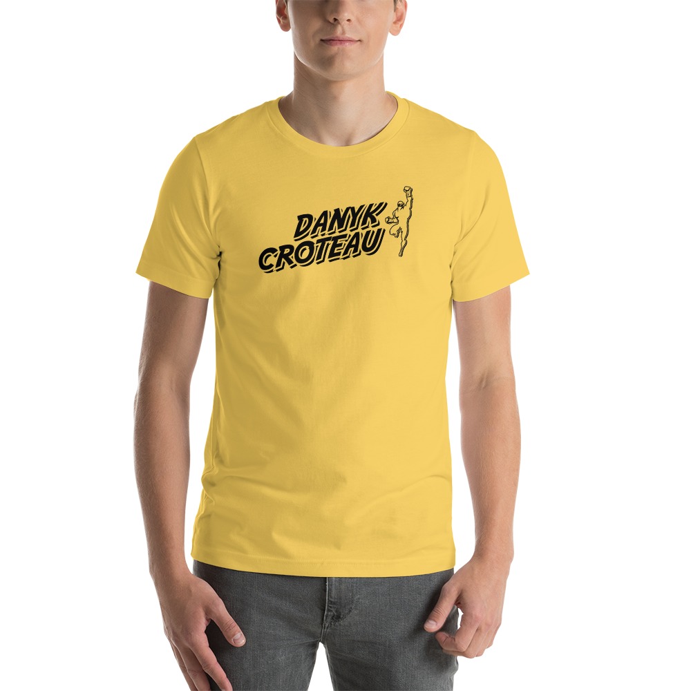 Danyk Croteau T-shirt, Black Logo