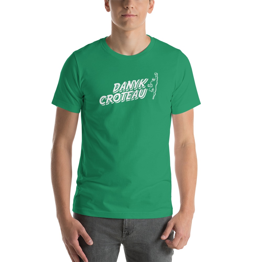 Danyk Croteau T-shirt, White Logo