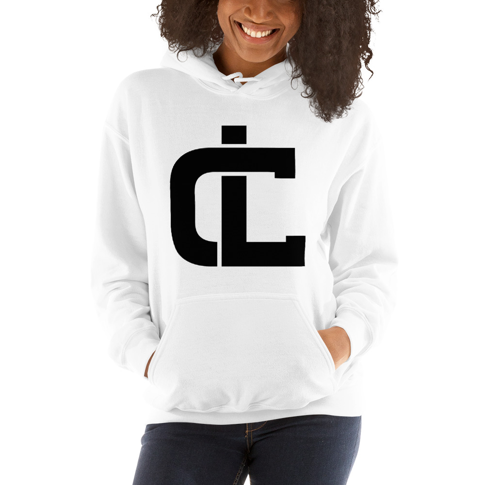 "LC" by Levert Carr Hoodie, Black Logo