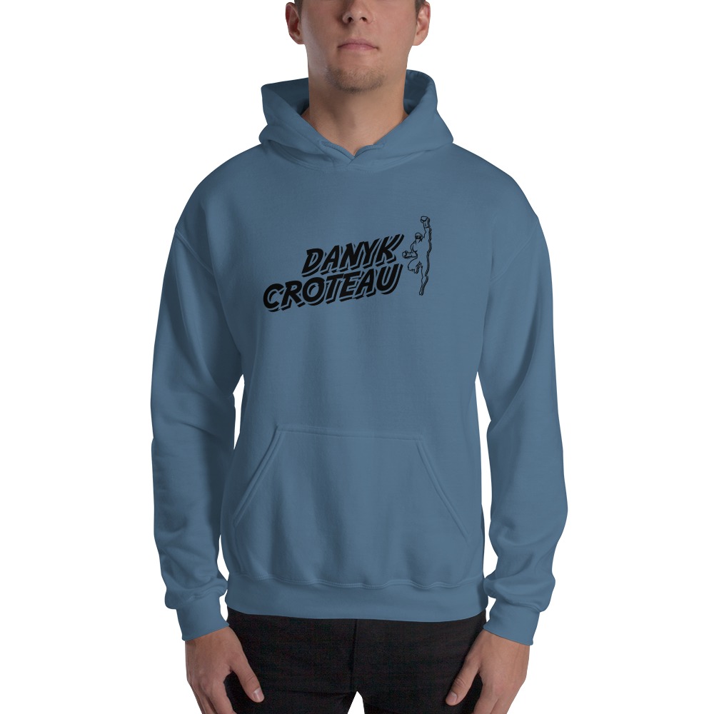Danyk Croteau Hoodies, Black Logo