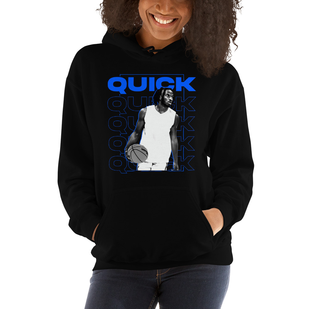 "QUICK" by Mike Quick Hoodie