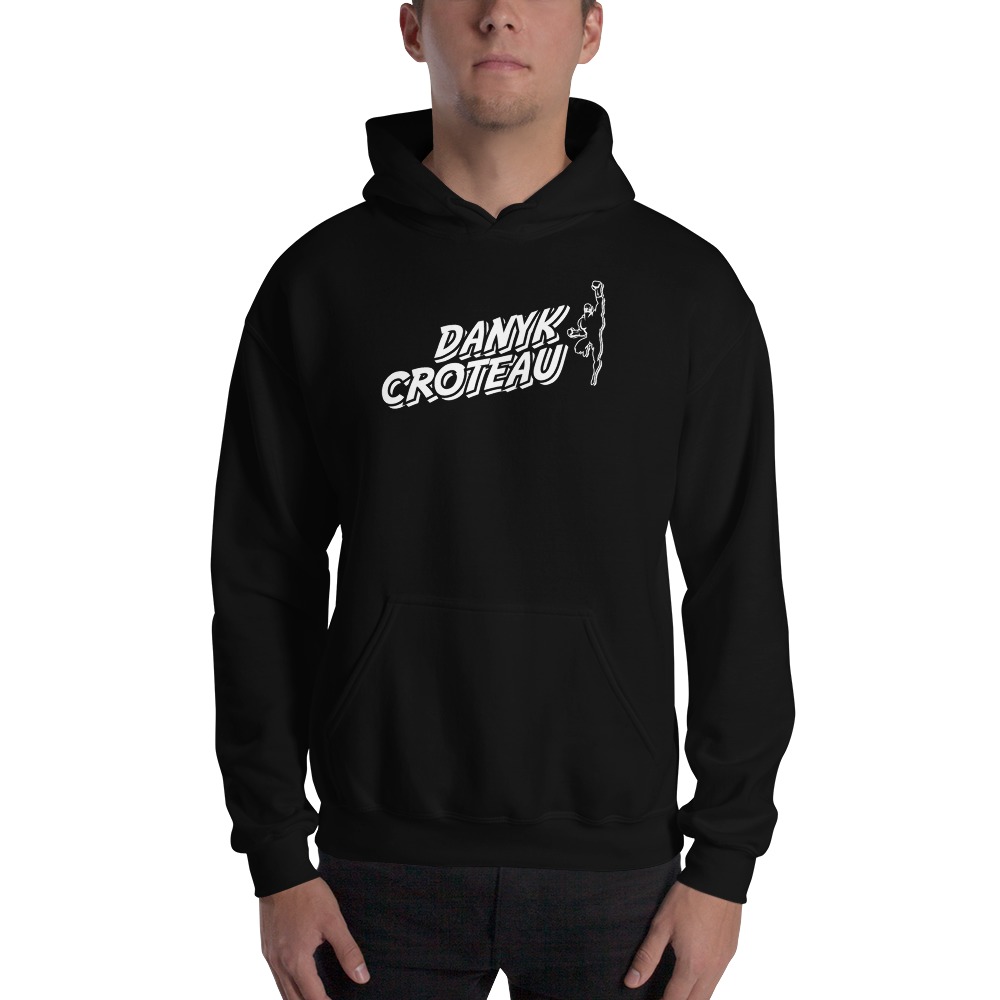 Danyk Croteau Hoodies, White Logo