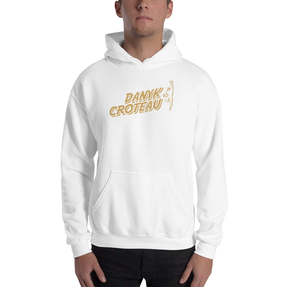 Danyk Croteau Hoodies, Gold Logo