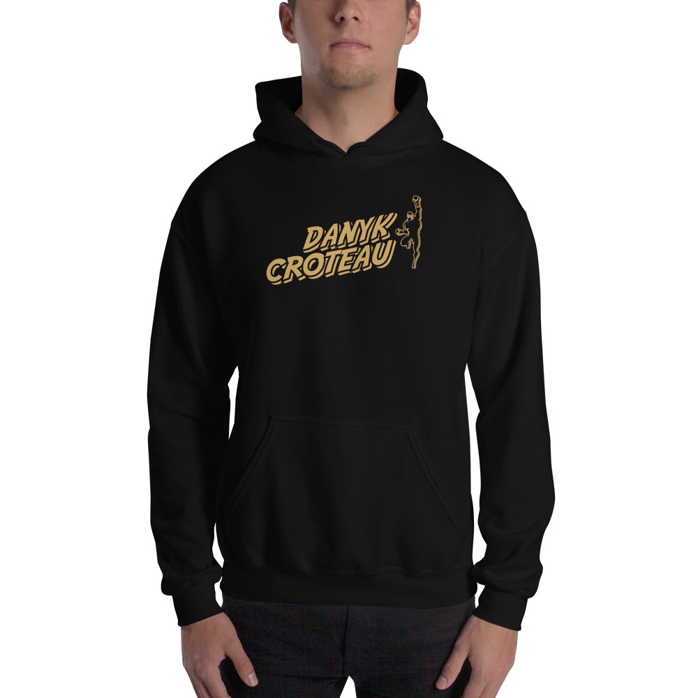 Danyk Croteau Hoodies, Gold Logo