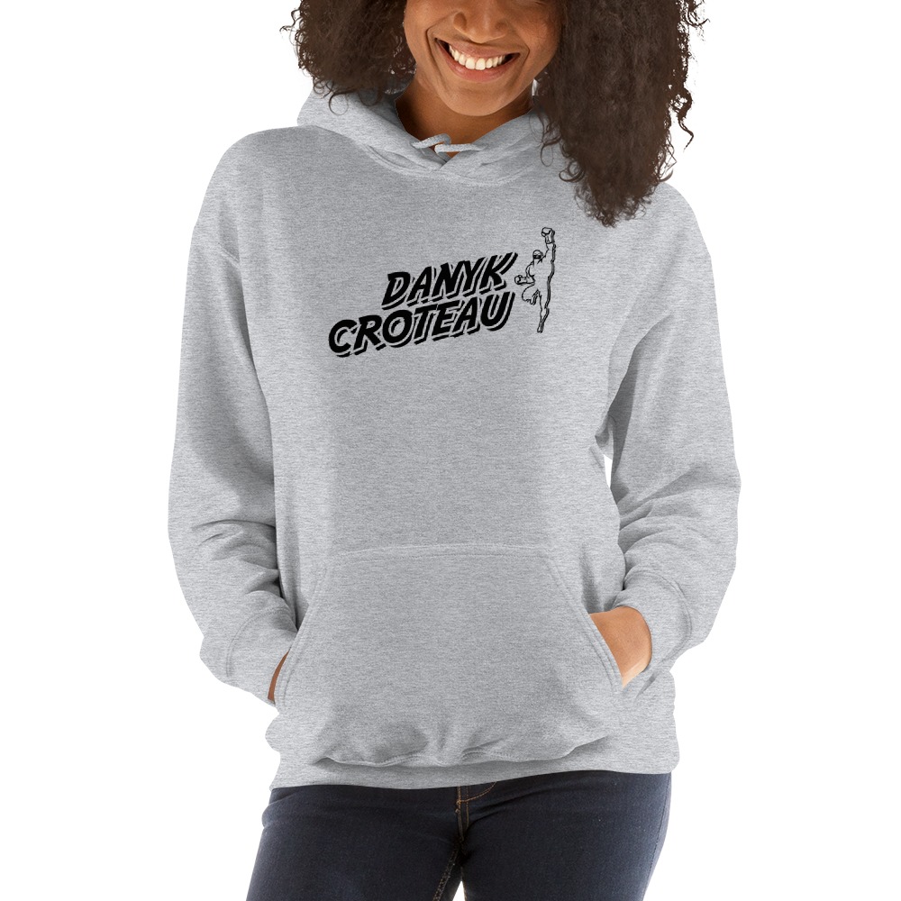 Danyk Croteau Hoodies, Black Logo