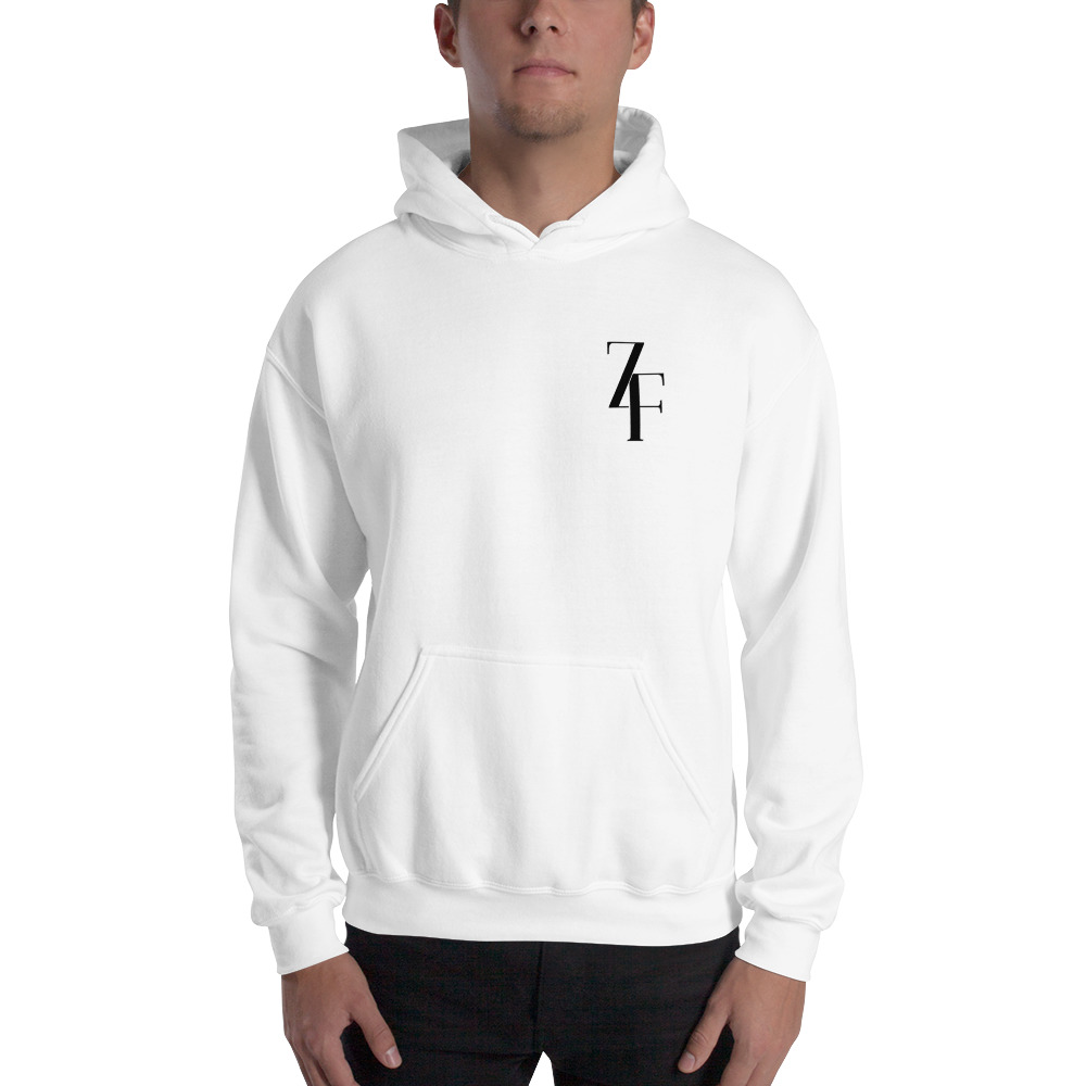 "Your Opportunity" by Zachary Fogell Hoodie, Black Logo