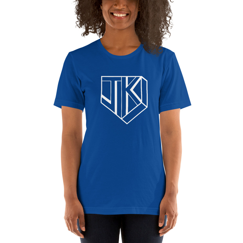 JK Jason Karnuth T-Shirt, White Logo
