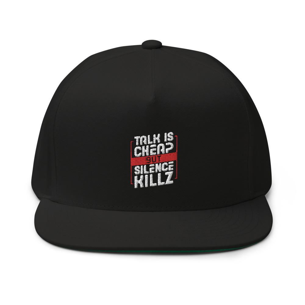  Talk is Cheap but Silence Killz Anthony Oliver Hat