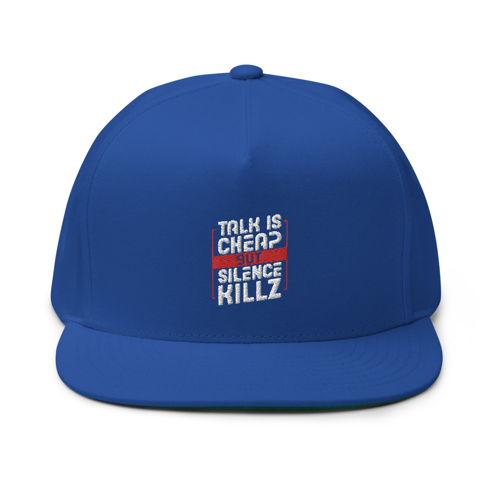  Talk is Cheap but Silence Killz Anthony Oliver Hat