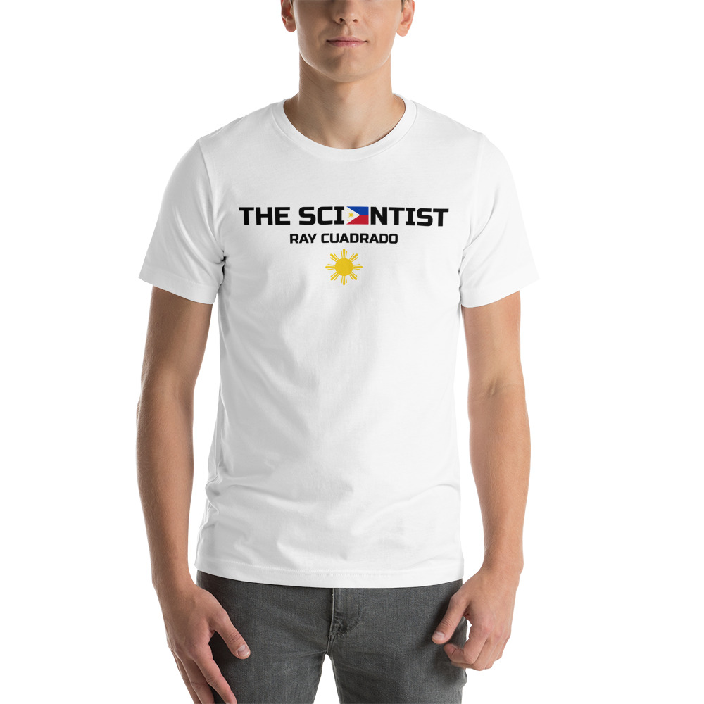 The Scientist PH Flag Shirt, Black Logo on MILLIONS The Scientist PH Flag Shirt, Black Logo
