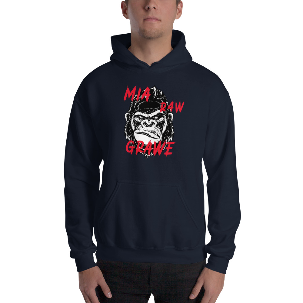 R4W Mia Grawe Hoodie, Red Logo