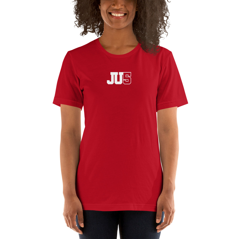 "Ju5" by Julia Sinnett T-shirt, White Logo
