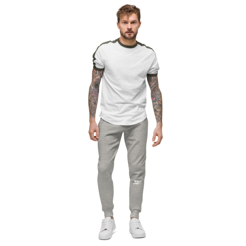 "Ju5" by Julia Sinnett Joggers, White Logo