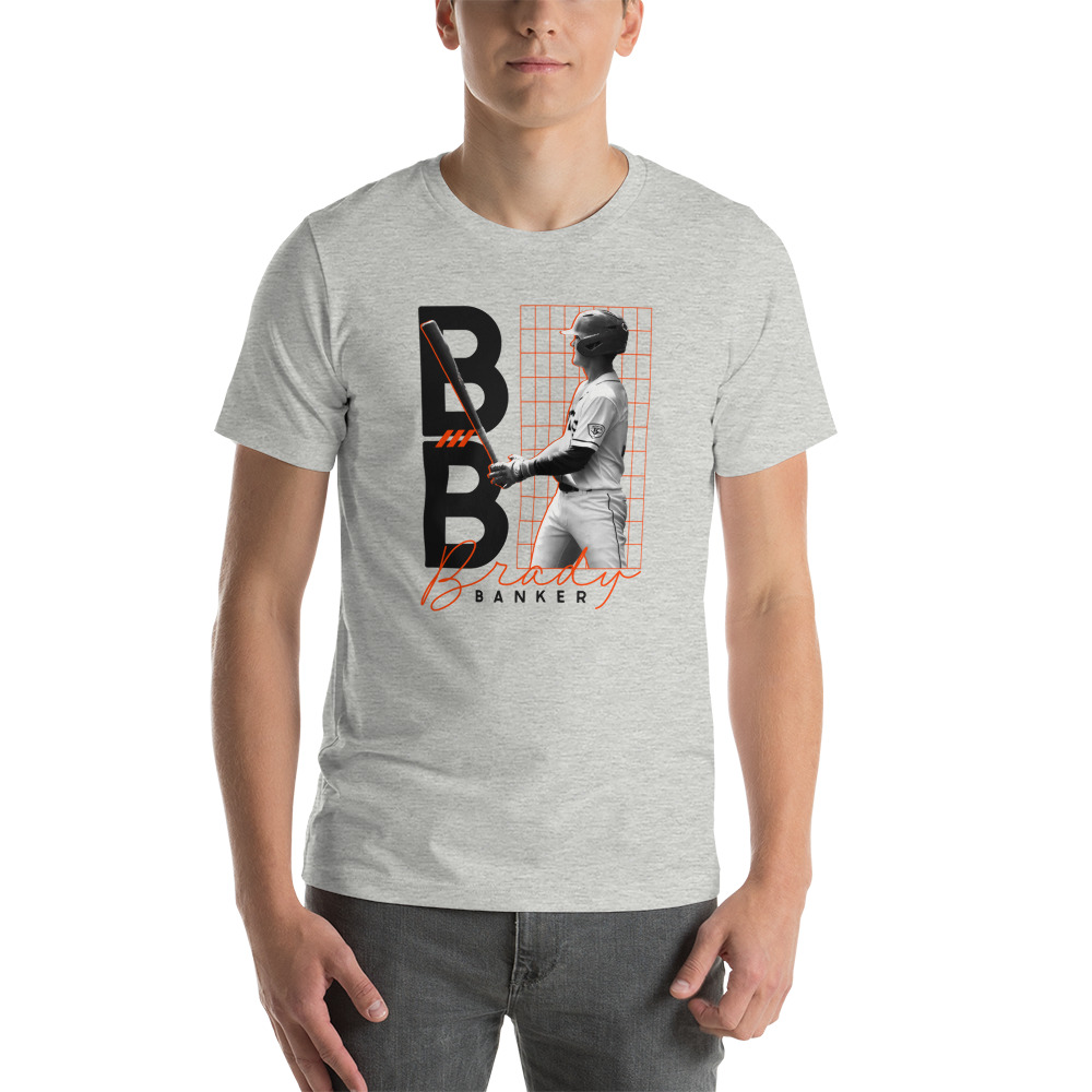 "BB" by Brady Banker Shirt, Black Logo