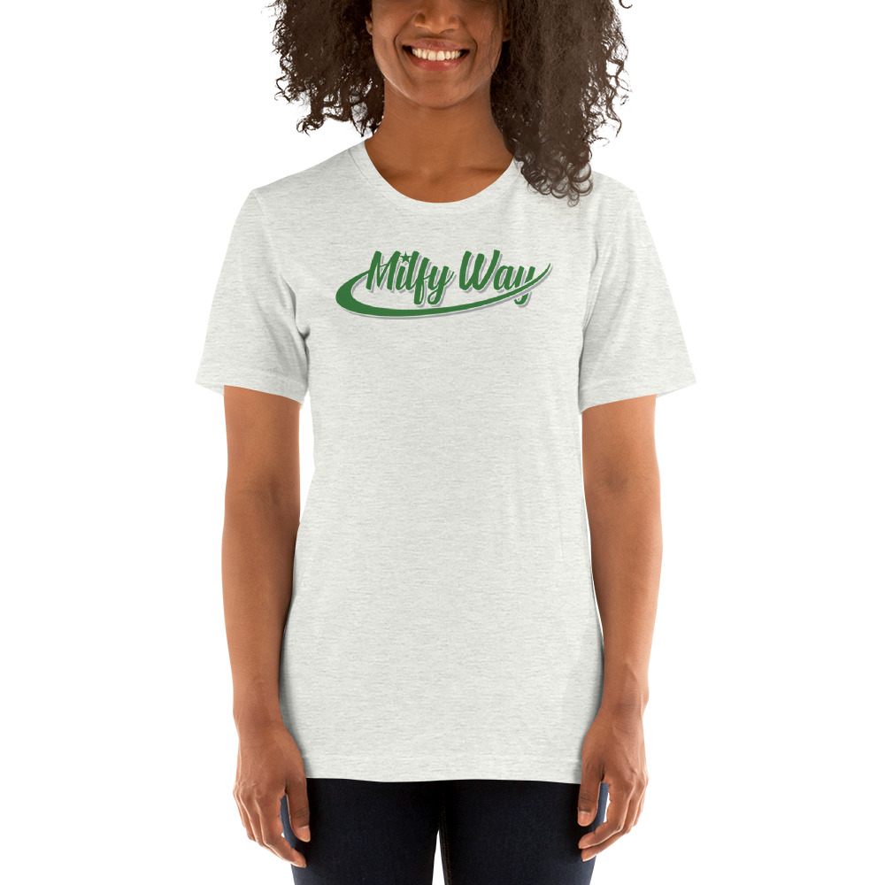 Milfy Way Mickie James T-Shirt, Green Logo