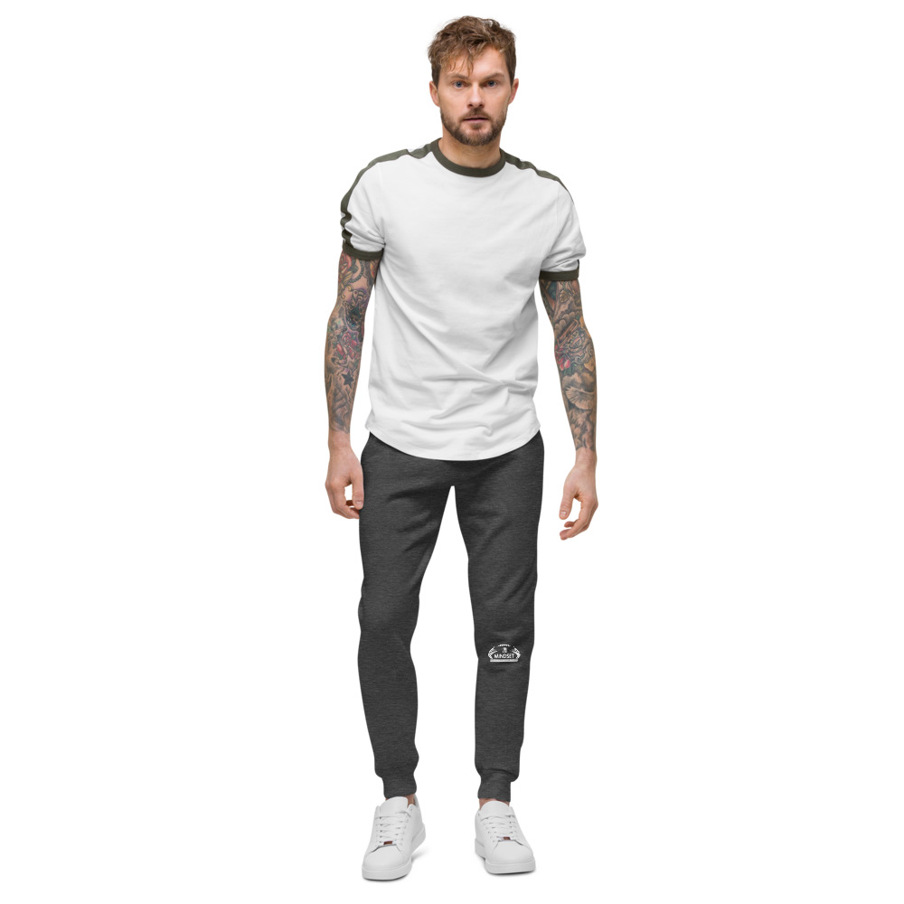 MINDSET by Darrin Chiaverini Jogger, White Logo