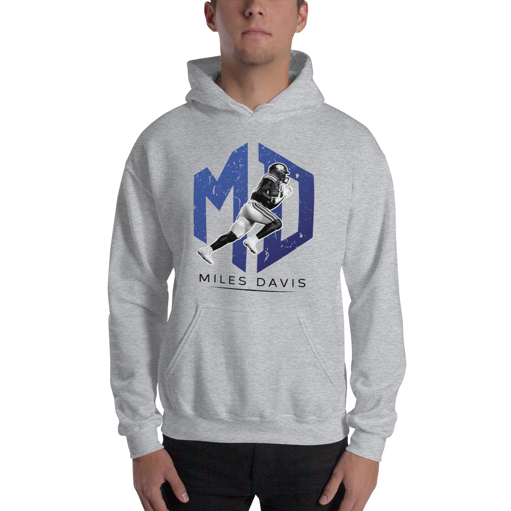 Miles Davis Hoodie, Black Logo