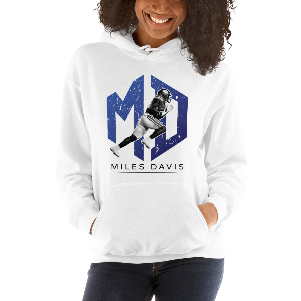 Miles Davis Hoodie, Black Logo