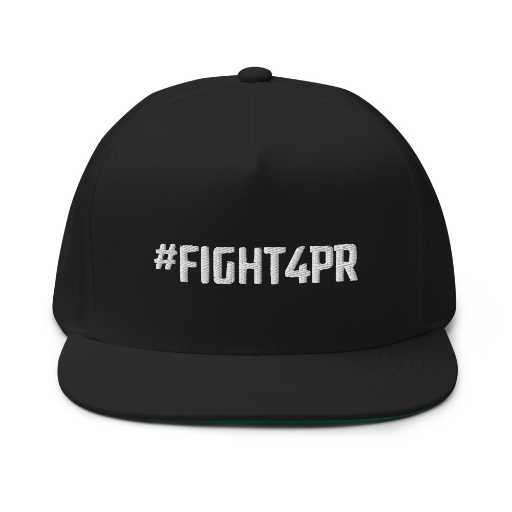 “FIGHT4PR” Blake Orr Hat, White Logo