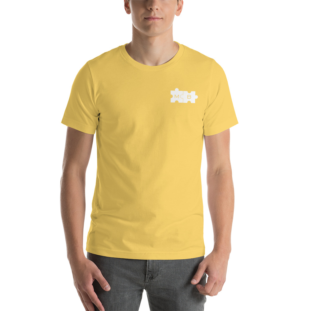 "MB" Tee by Mya Berk - White Mini Logo