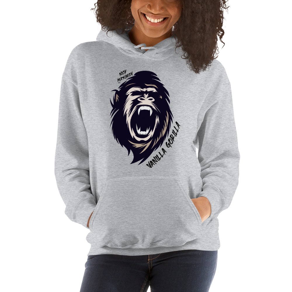 Nicholas "The Vanilla Gorilla" Maximov Hoodie, Black Logo