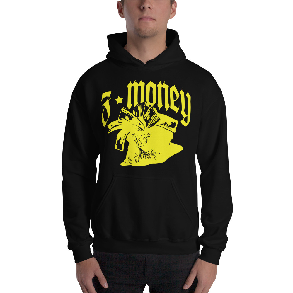 "Z Money" by Zakhari Spears Hoodie, Light Logo