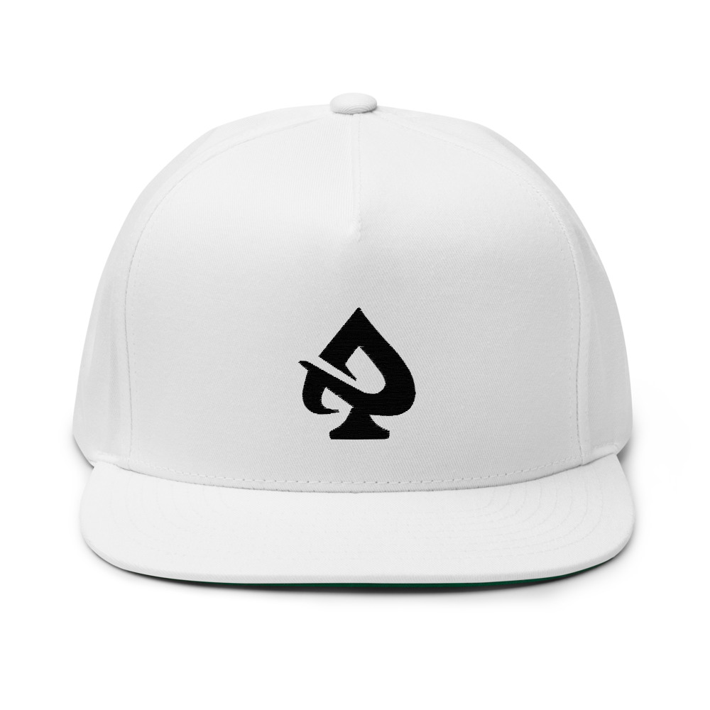 "Ace" by Nathan Acevedo Hat, Black Logo Bold